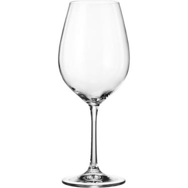 Imagem de Jogo 6 Peças Bohemia Sarah Taça Vinho 23X9x9cm 520ml Cristal Transpare