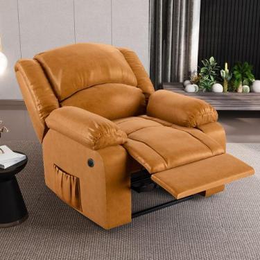 Imagem de Poltrona do Papai Reclinável Sala de Cinema Madrid Power Elétrica PU W