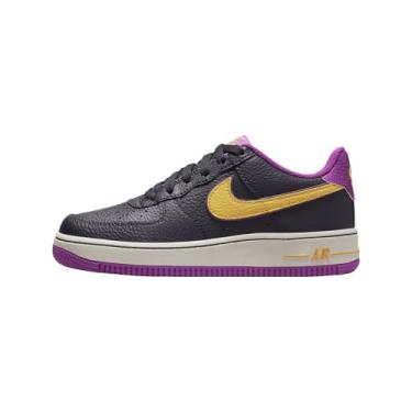 Imagem de Nike Air Force 1 (Criança grande), Roxo caverna / flare solar, 4 Big Kid