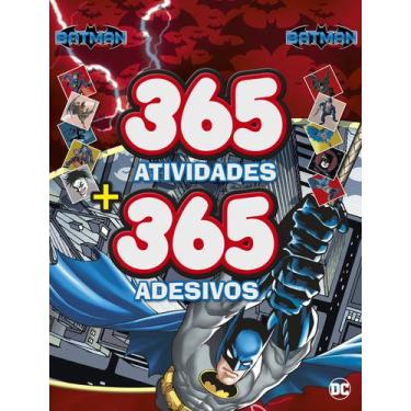 Imagem de Livro - Batman - Prancheta 365 Atividades + 365 Adesivos