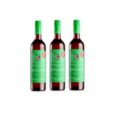 Imagem de Kit Vinho Casal Garcia Tinto Sweet Red 750ml 3 unidades