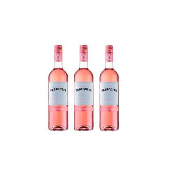 Imagem de Kit Vinho Periquita Rosé Meio Seco 750ml 3 unidades
