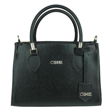 Imagem de Bolsa Feminina Transversal Tiracolo Lançamento De Mao - Crshoes, Preto