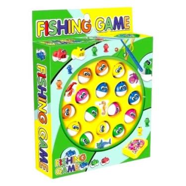 Imagem de Brinquedo Pega Peixe Pesca Maluca 15 Peixes - 3 Jogadores - altomex