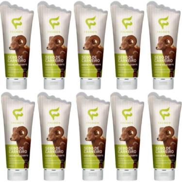 Imagem de Creme Relaxante Fashion Sebo de Carneiro Bisnaga 200ml Kit 10 Unidades