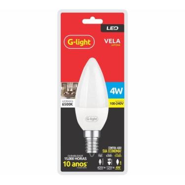 Imagem de Lâmpada Led G-light Vela Leitosa 4W Bivolt
