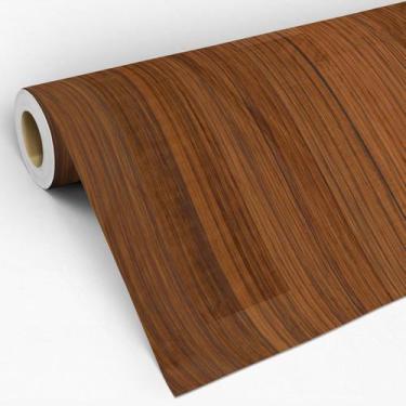 Imagem de Papel de Parede Vinilico Lavável Madeira Tábuas Escuras 3M - 7decorsto