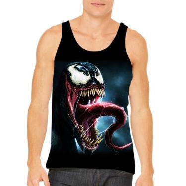 Imagem de Camisa Regata Verão Adulto Infantil Venom Homem Aranha Multiverso - PR