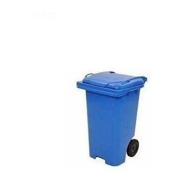 Imagem de Lixeira Contentor Plastico Tipo Gari 240 Litros - JSN
