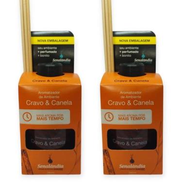 Imagem de 2 Aromatizador Ambiente Difusor Vareta Aromas Aromatizante Perfume Cas