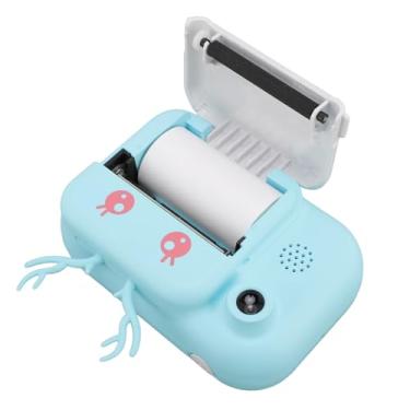 Imagem de Impressão Instantânea de Câmera Infantil, Câmera Digital Infantil Com Lente Dupla HD, Papel de Impressão de 3 Rolos, Câmera Selfie 1080P 24MP para Brinquedos de Meninas, Função