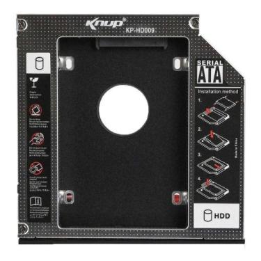 Imagem de Adaptador SSD HDD Caddy Gaveta Para HD 12,7mm Universal Knup - Exbom