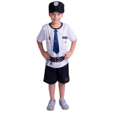 Imagem de Fantasia menino policial muvilê - Muvile, 1