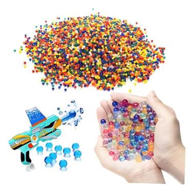 Imagem de 25.000 Bolinhas Gel Orbeez / Bolinhas De Gel P/ Gelblaster (7 À 8mm) -