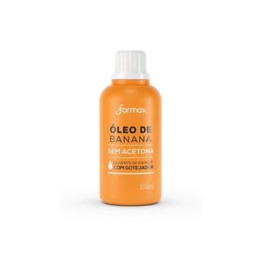 Imagem de Óleo De Banana Diluente Esmalte Sem Acetona 100ml - Farmax