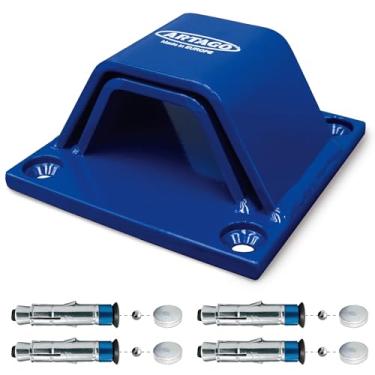 Imagem de Artago Âncora de segurança 61 de alta qualidade, ponte dupla 6+6, vendida aprovada com segurança, parafusos mais profundos blindados especiais, aço de resistência máxima, anti-roubo para ancorar