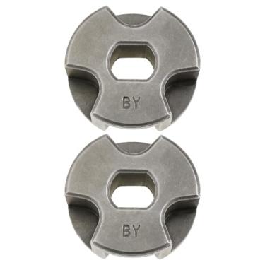 Imagem de SG Store 2 peças, roda dentada de motosserra de 6 dentes, furo central de 10 x 8 mm, compatível com motosserra elétrica Makita DUC256/DUC353/XCU03 OE 221526-1