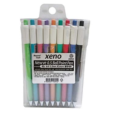 Imagem de Conjunto de canetas esferográficas Xeno Beyond Style NEWVE de 0,5 mm, 9 cores