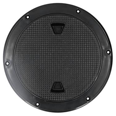 Imagem de Placa de Convés Redonda de 9,84 pol. ABS Material Resistente Tampa de Escotilha de Inspeção para Barco Marinho RV