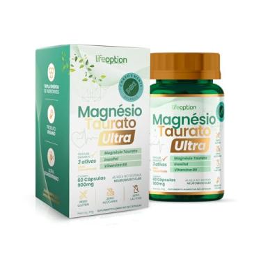 Imagem de Magnésio Taurato Ultra Life Option | Apoio ao Corpo e Mente