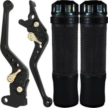 Imagem de Manete de freio embreagem esportivo a disco YBR125 XTZ125 YS FZ Fazer 