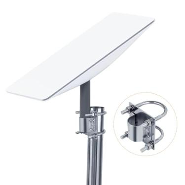 Imagem de Kit de Montagem Starlink, Adaptador de Montagem Em Montagem Em Aço Inoxidável Starlink, Suporte de Montagem da Antena de Parafuso para Parafuso para Adaptador de Tubo Starlink