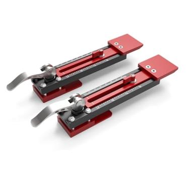 Imagem de 2Pcs Ferramenta Siding Gauge, Aço carbono de dupla escala ferramenta de Instalação de Siding de Cimento de Fibra para fixação, suporte e fixação de painéis de placa de cimento