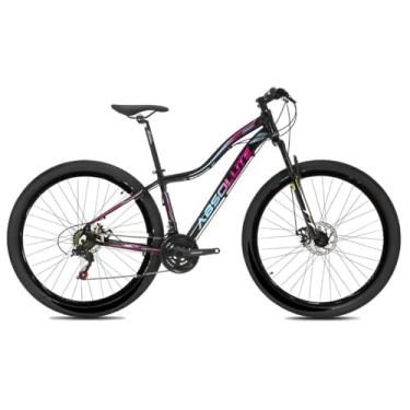 Imagem de Bicicleta Aro 29 Absolute Hera 24 velocidades MTB Aluminio Freio Mecânico Suspensão 80mm Feminina (Preto, 17)