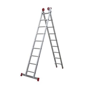 Imagem de Escada Extensiva Alumínio Botafogo 8 x 2 Degraus