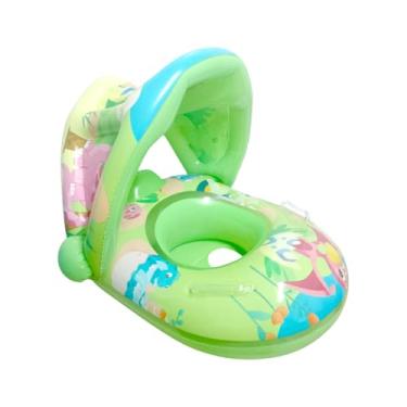 Imagem de Boia Bote Bebê Fralda Inflável Infantil Proteção Cobertura
