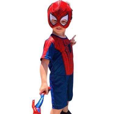 Imagem de Fantasia infantil homem aranha-spider man - festa - CHARMINHO DO BEBÊ,