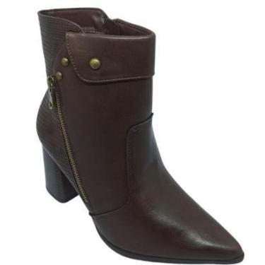 Imagem de Bota Ramarim Feminino Napa Firenze com Salto Pintado Cor:;Tamanho:40;Gênero:Feminino-Feminino