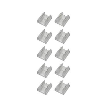 Imagem de Kit 10 Emendas Conector Astraled Reto para Fita de Led 8mm, Unica