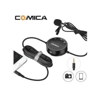 Imagem de Microfone comica lapela sig lav V03 omnidirecional p/ camera E celular