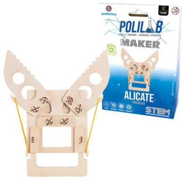 Imagem de Brinquedo De Montar Científico Educativo Infantil DIY Polikab Maker - 