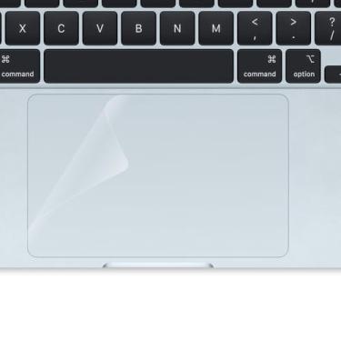 Imagem de EveiGoncery 2 peças de protetor de trackpad fosco de 38.1 cm para MacBook Air 2025 de 15,3 polegadas M4 chip modelo A3241 fosco antiarranhões touch pad laptop teclado capa protetora acessórios de pele