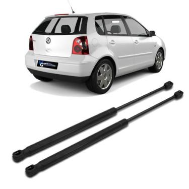 Imagem de Par Pistão Amortecedor Porta Malas Polo Hatch 2002 2003 2004 2005 A 20