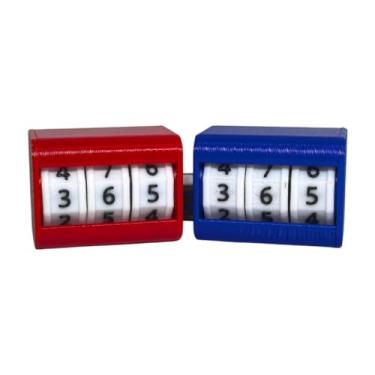 Imagem de UGPLM Sinuca scoreboard sports counter mini pontuador badminton badminton scateeper para a competição de badminton de jogos de esportes, Style D