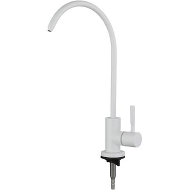 Imagem de Torneira De Filtro De água, Torneiras De Cozinha Pretas Torneiras De água Potável Fria única Torneira De Pia De Cozinha, White