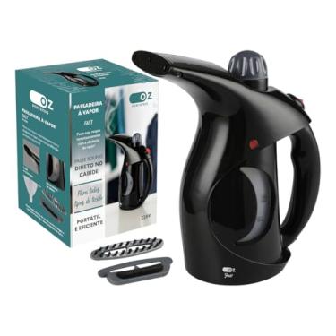 Imagem de Passadeira A Vapor Portátil Vaporizador De Roupa Vapor Fast Portátil 220v Cor Preto Pv6900 Oz