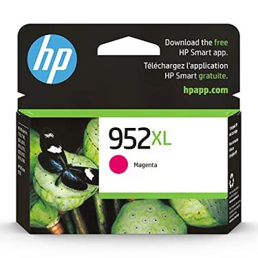Imagem de Cartucho de tinta magenta original HP 952XL | Funciona com HP OfficeJet 8702, HP OfficeJet Pro 7720, 7740, 8210, 8710, 8720, 8730, 8740 Series | Elegível para tinta instantânea | L0S64AN