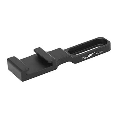 Imagem de Haoge — Alça superior para câmera sem espelho digital com alça de segurança para Sony Alpha a6500 a6400 a6300 a6000 ILCE-6500 ILCE-6400 ILCE-6300 ILCE-6000, Extension Cold Shoe Adapter