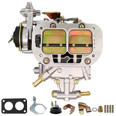 Imagem de VergasRetor Novo carburador de 2 cilindros 38/38 para estrangulador elétrico Weber 38x38 4 CYL compatível com caminhonete BMW VW, Ford, Jeep, Toyota, para Fiat Renault, Dodge, Daewoo, Mitsubishi 390CFM Peça #19830.202