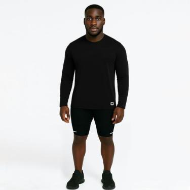 Imagem de Conjunto Térmico Frio Camisa Bermuda de Compressão Esportiva - Volk Or