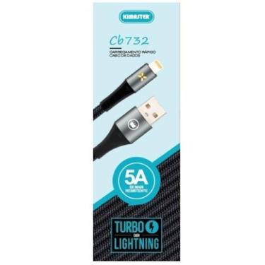 Imagem de Cabo Lightning Turbo de Alta Velocidade CB732 5A Kimaster