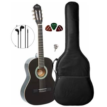 Imagem de KIT Violão Infantil Giannini N6 Bk + Capa Acolchoada