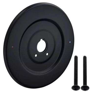 Imagem de Tampa de placa de torneira de chuveiro de aço inoxidável 16090 Conjunto de torneira de banheira e chuveiro com uma alça adequada para Moen Chateau