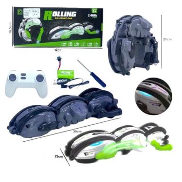 Imagem de Carro Acrobático Gira 360 Graus Recarregável Brinquedo Controle Remoto
