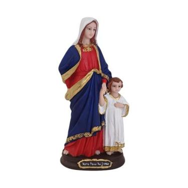Imagem de Imagem de Nossa Senhora Santa Maria Passa na Frente 20cm em Resina - R