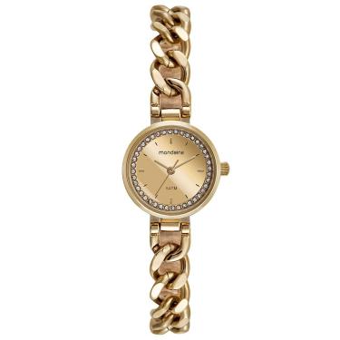 Imagem de Relógio Mondaine Feminino Espelhado Dourado 32613lpmvde1